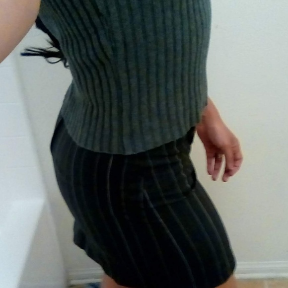 Amy Byer Dresses & Skirts - A. Byer Striped mini skirt